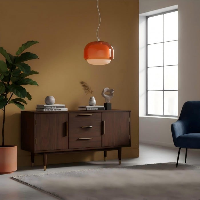 Klinko Double Sphere Colorful Glass Pendant Light | Buy 1 Get 1 Free