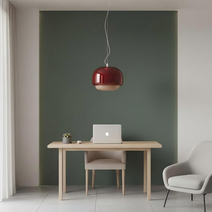 Klinko Double Sphere Colorful Glass Pendant Light | Buy 1 Get 1 Free