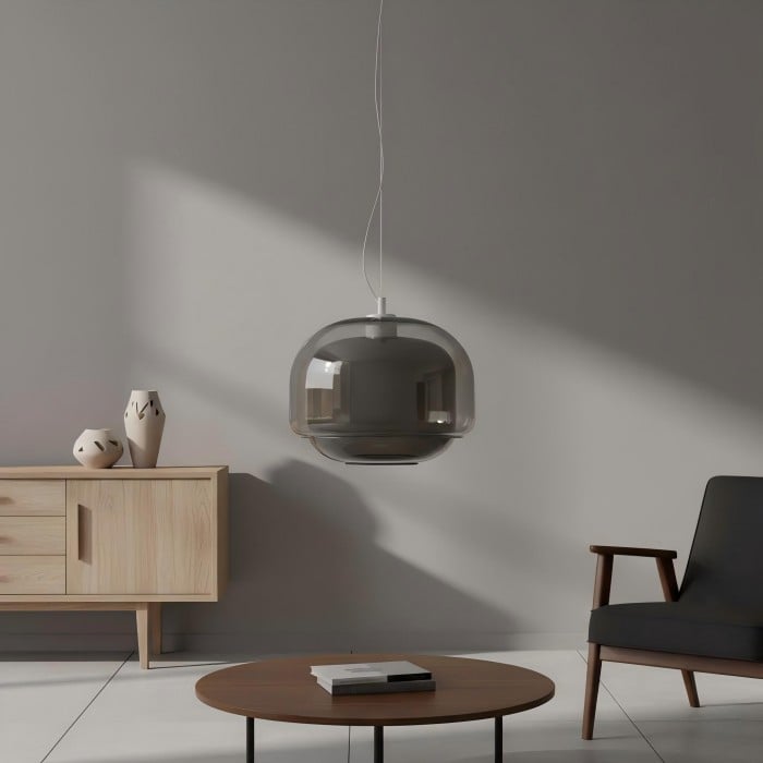 Klinko Double Sphere Colorful Glass Pendant Light | Buy 1 Get 1 Free