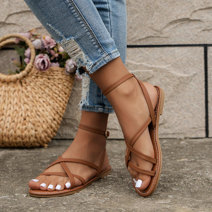 Nelida | Casual Strappy Roman Sandals