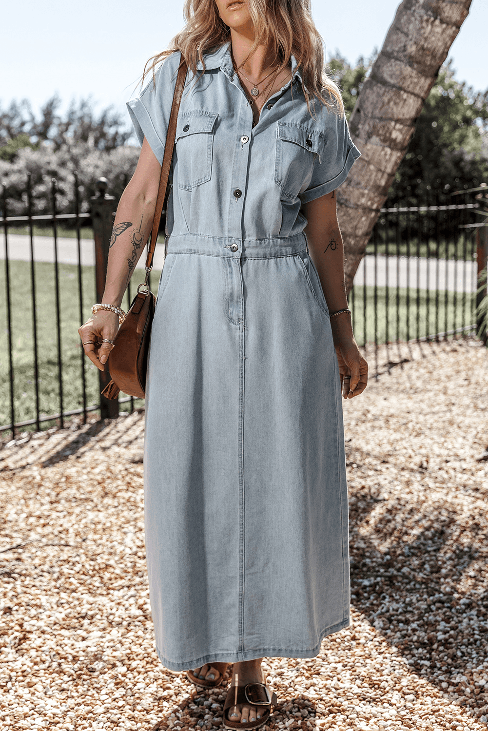 Thora | Denim Dress