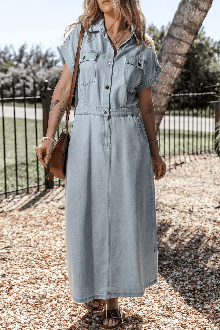 Thora | Denim Dress