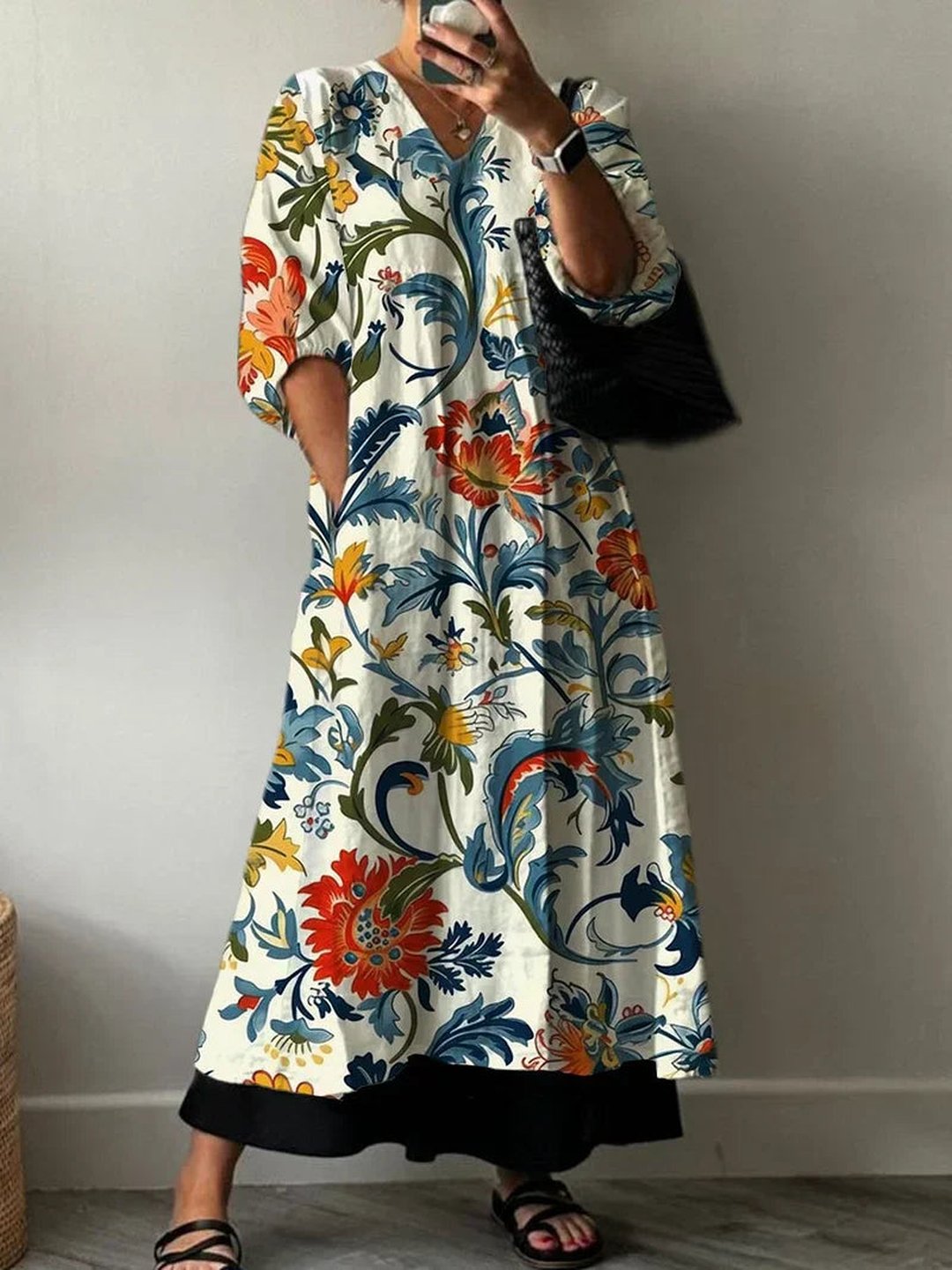 Orpha | Bohemian Maxi Dress