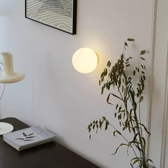 Minimalist Bauhaus Orb Style Wall Lamp | Buy 1 Get 1 Free