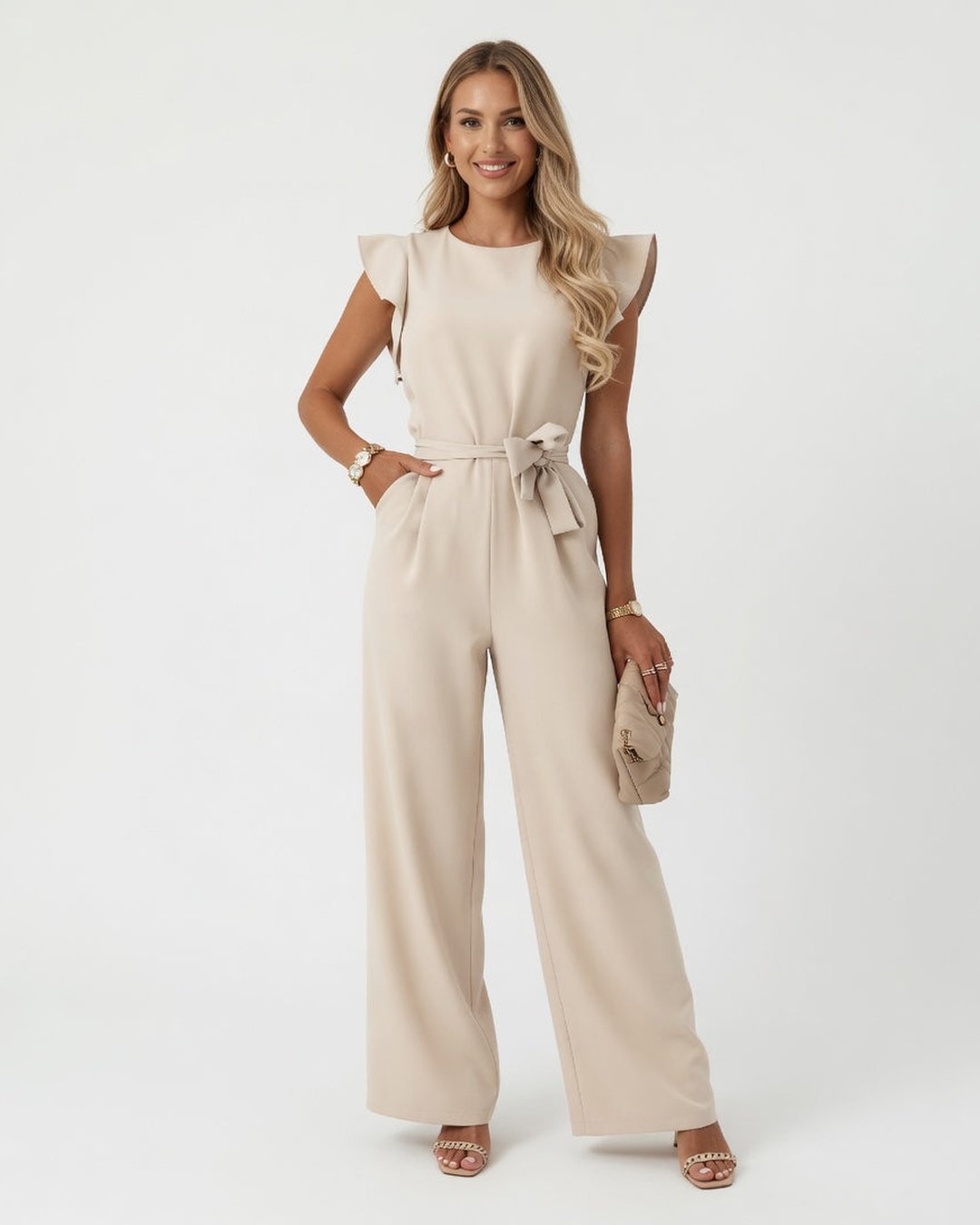 Veda | Jumpsuit with Adjustable Waist