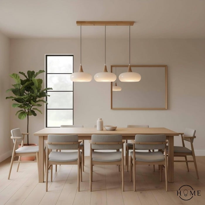 Bauhaus Design Orange Disk Pendant Lamp | Buy 1 Get 1 Free