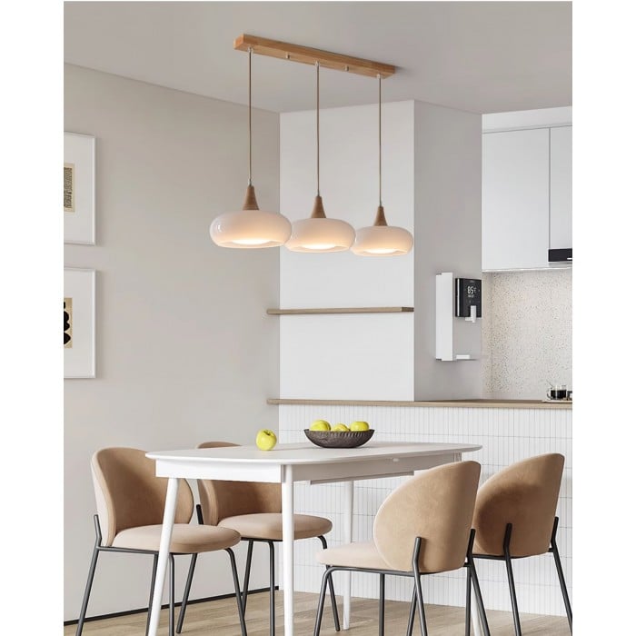 Bauhaus Design Orange Disk Pendant Lamp | Buy 1 Get 1 Free