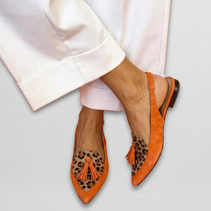 Eugenie | Sandals With Straps And Tassels