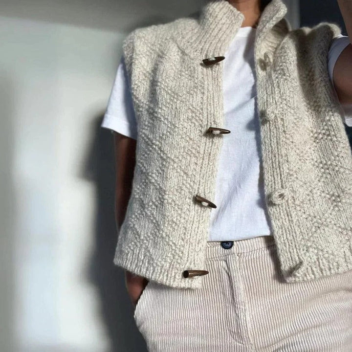 Justina | Plain Sleeveless Vest