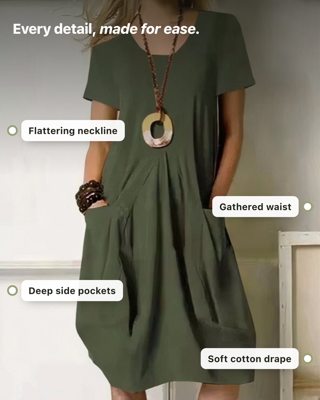 Willa | Easy Casual Flow Dress