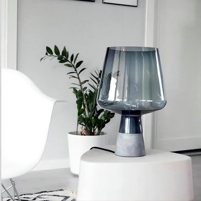 Industrial Reim Glass Table Lamp