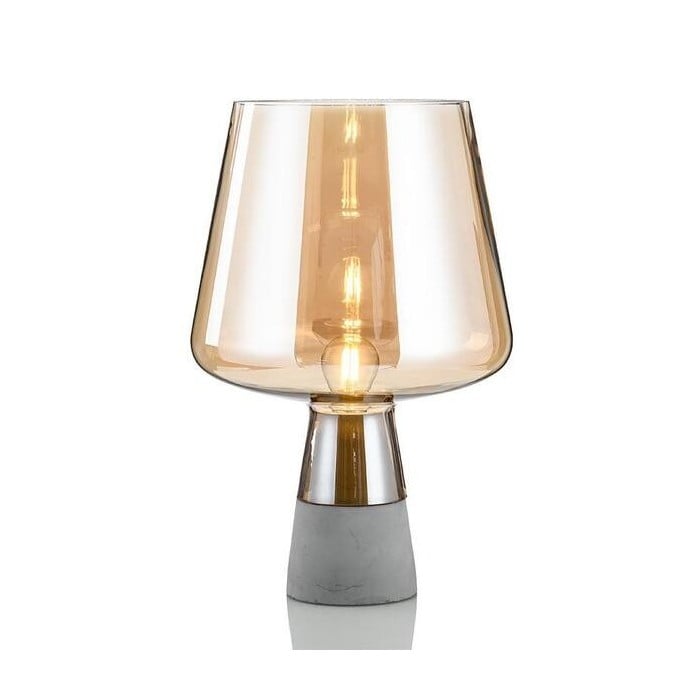 Industrial Reim Glass Table Lamp