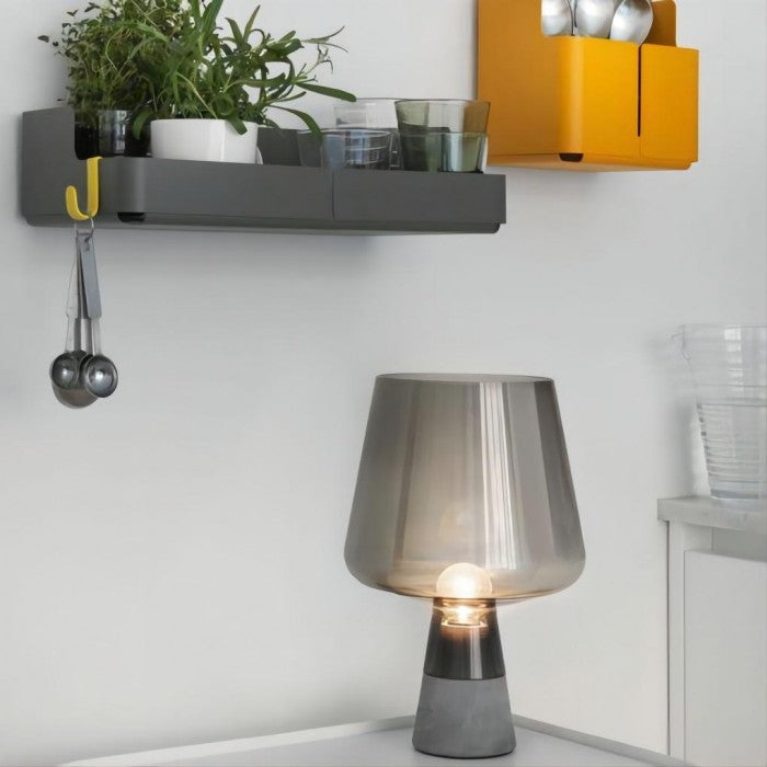 Industrial Reimu Glass Table Lamp | Buy 1 Get 1 Free
