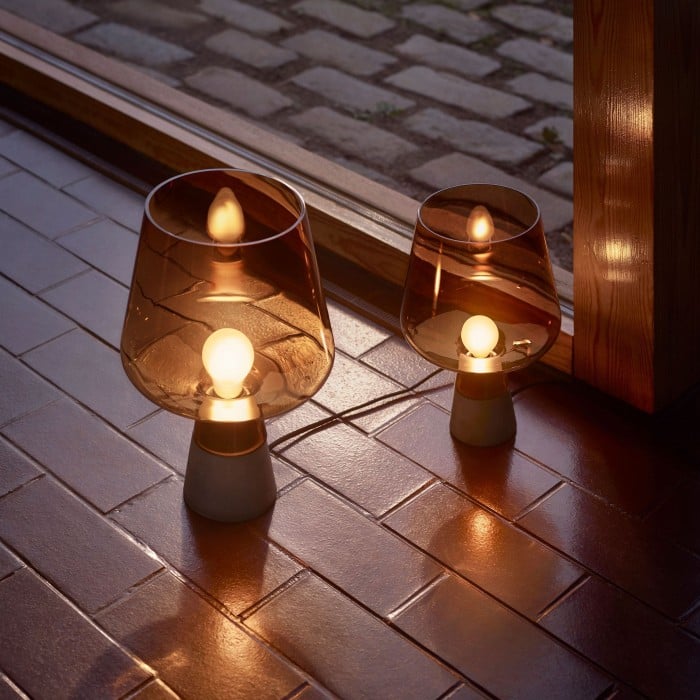 Industrial Reimu Glass Table Lamp | Buy 1 Get 1 Free
