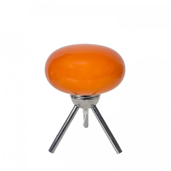 Lollipop Modern Bauhaus Glass Tripod Table Lamp | Buy 1 Get 1 Free
