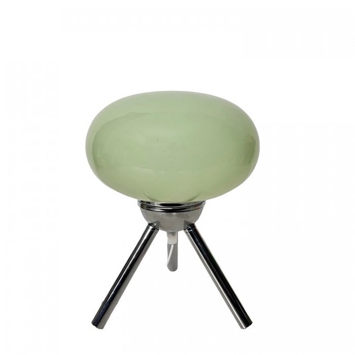 Lollipop Modern Bauhaus Glass Tripod Table Lamp | Buy 1 Get 1 Free