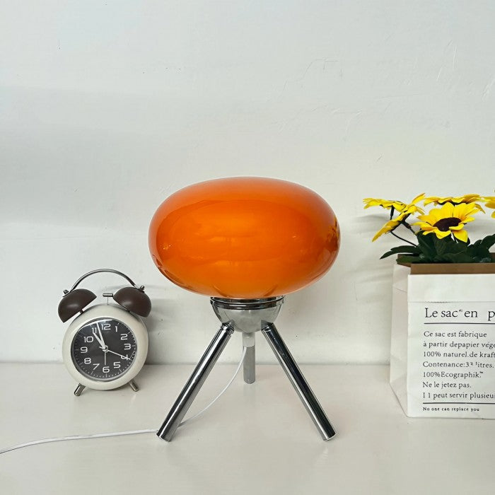 Lollipop Modern Bauhaus Glass Tripod Table Lamp | Buy 1 Get 1 Free