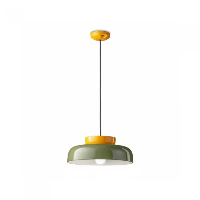 Makuri Bauhaus Pendant Light Medieval Style Disk Lamp for Kitchen | Buy 1 Get 1 Free