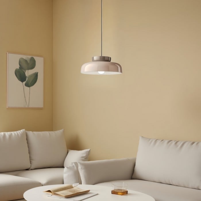 Makuri Bauhaus Pendant Light Medieval Style Disk Lamp for Kitchen | Buy 1 Get 1 Free
