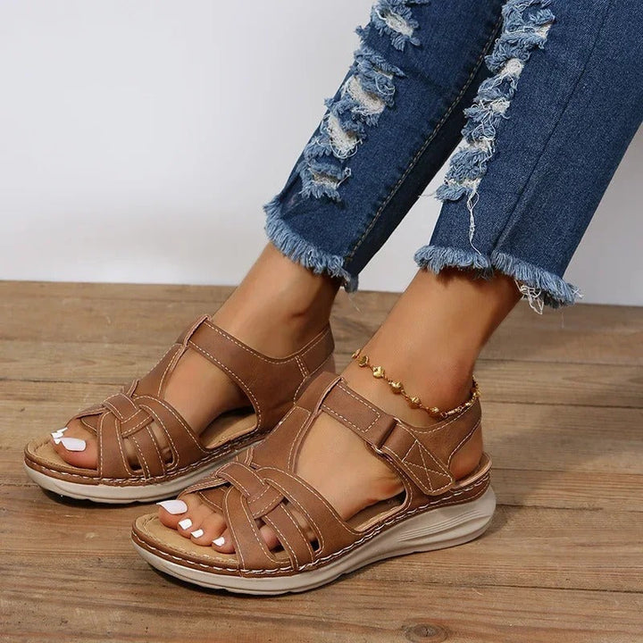Imogen | Elegant Orthopedic Leather Sandals