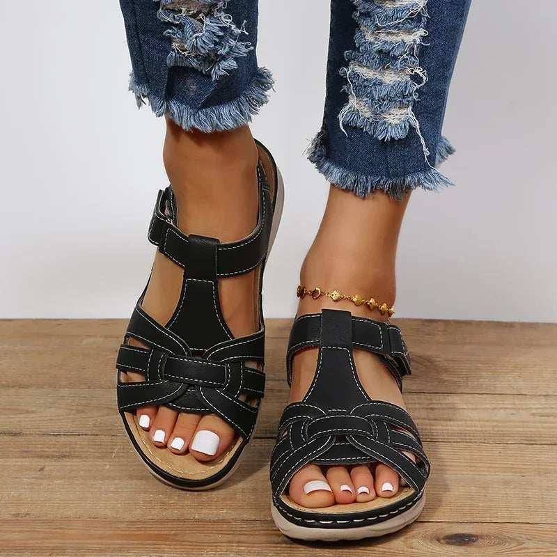 Imogen | Elegant Orthopedic Leather Sandals