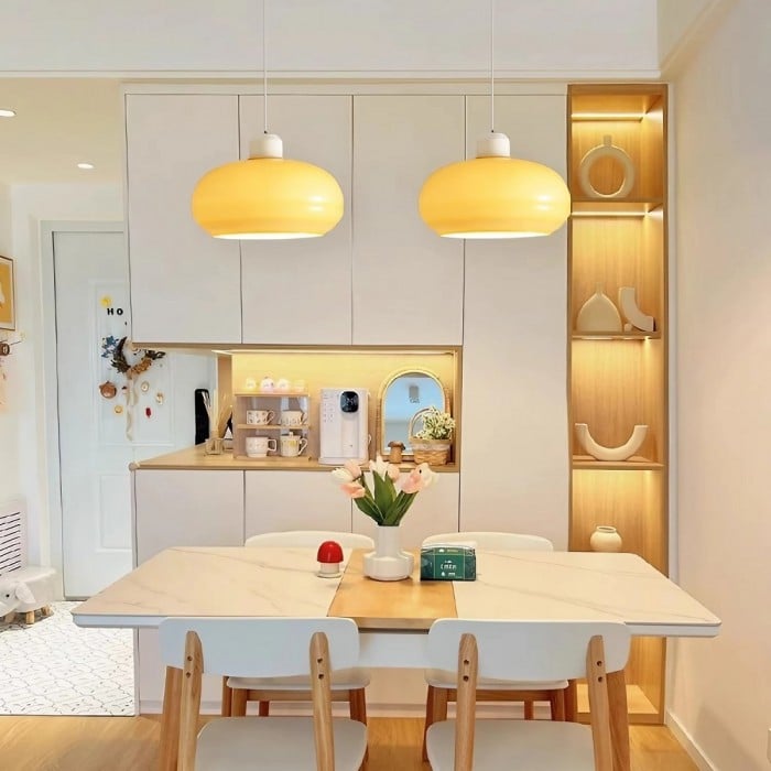 Minimalist Scandinavian Glass Pendant Light | Buy 1 Get 1 Free