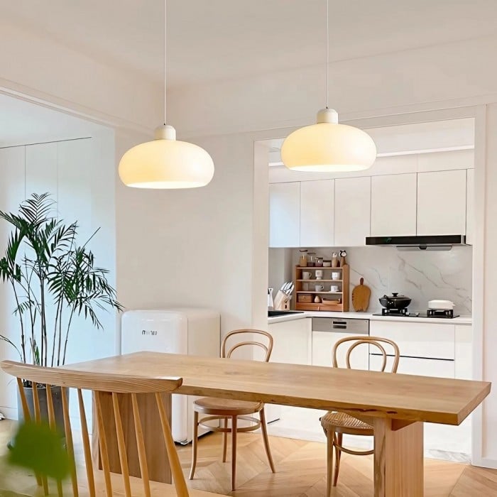 Minimalist Scandinavian Glass Pendant Light | Buy 1 Get 1 Free
