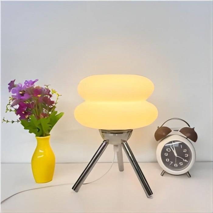 Modern Glass Bauhaus Tripod Table Lamp | Buy 1 Get 1 Free