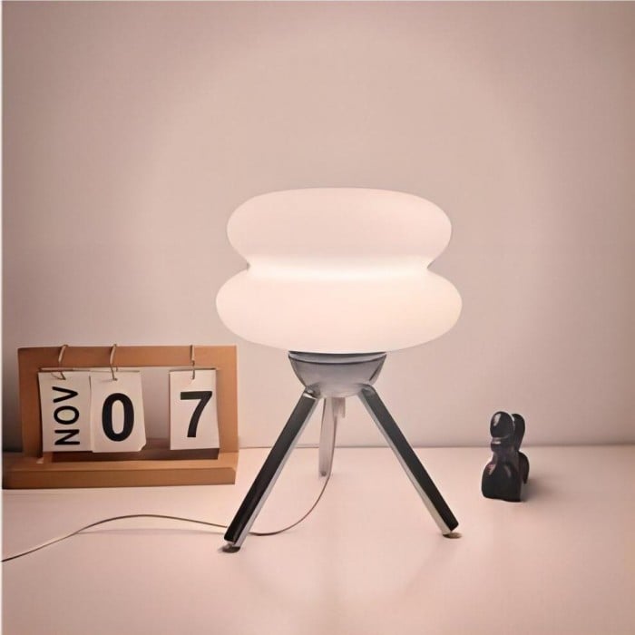Modern Glass Bauhaus Tripod Table Lamp | Buy 1 Get 1 Free