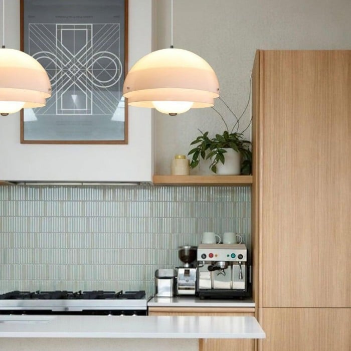 Modern Milk White Multi-Layered Sphere Pendant Lamp | Buy 1 Get 1 Free