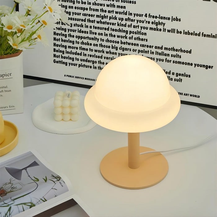 Morandi Glass Bauhaus Egg Table Lamp | Buy 1 Get 1 Free
