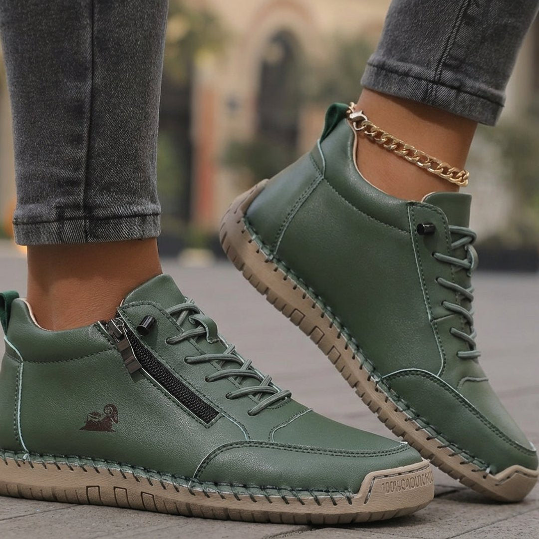 Karon | Orthopedic Zip-Up Sneakers