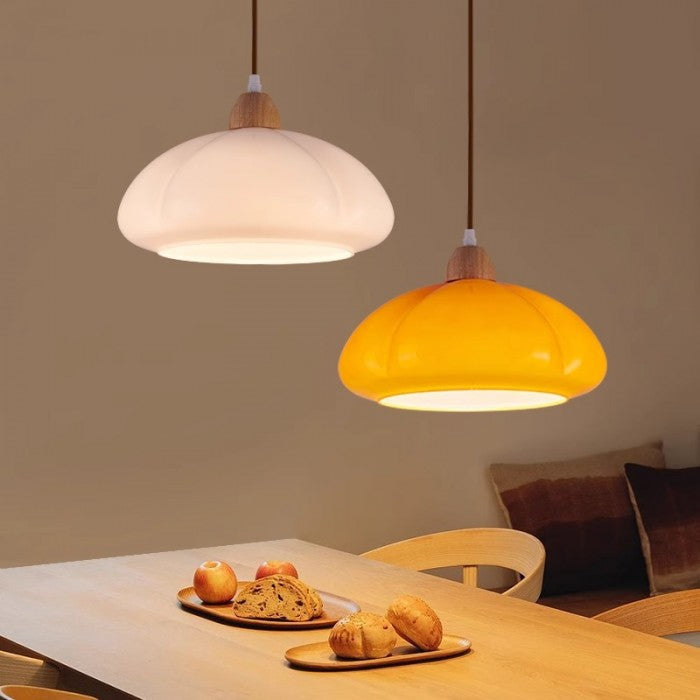 Nordic Retro Orange Glass Pendant Light | Buy 1 Get 1 Free