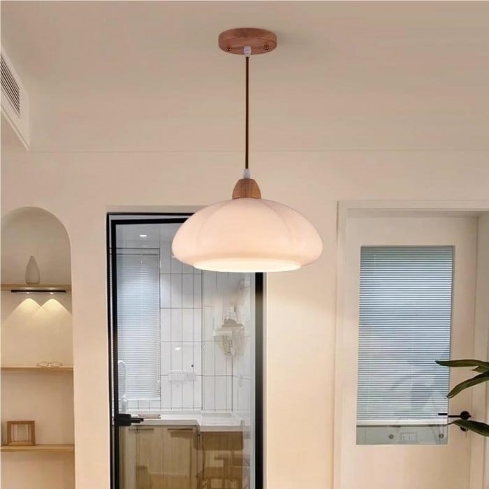 Nordic Retro Orange Glass Pendant Light | Buy 1 Get 1 Free