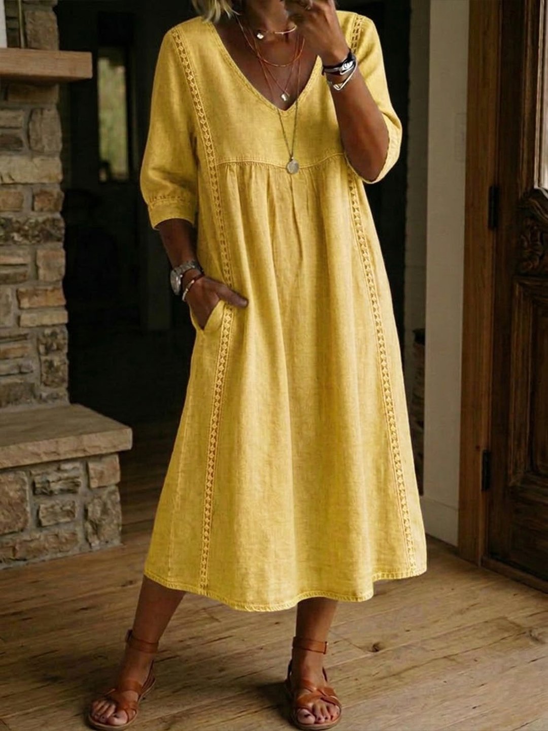 Latanya | Comfortable Casual Maxi Dress