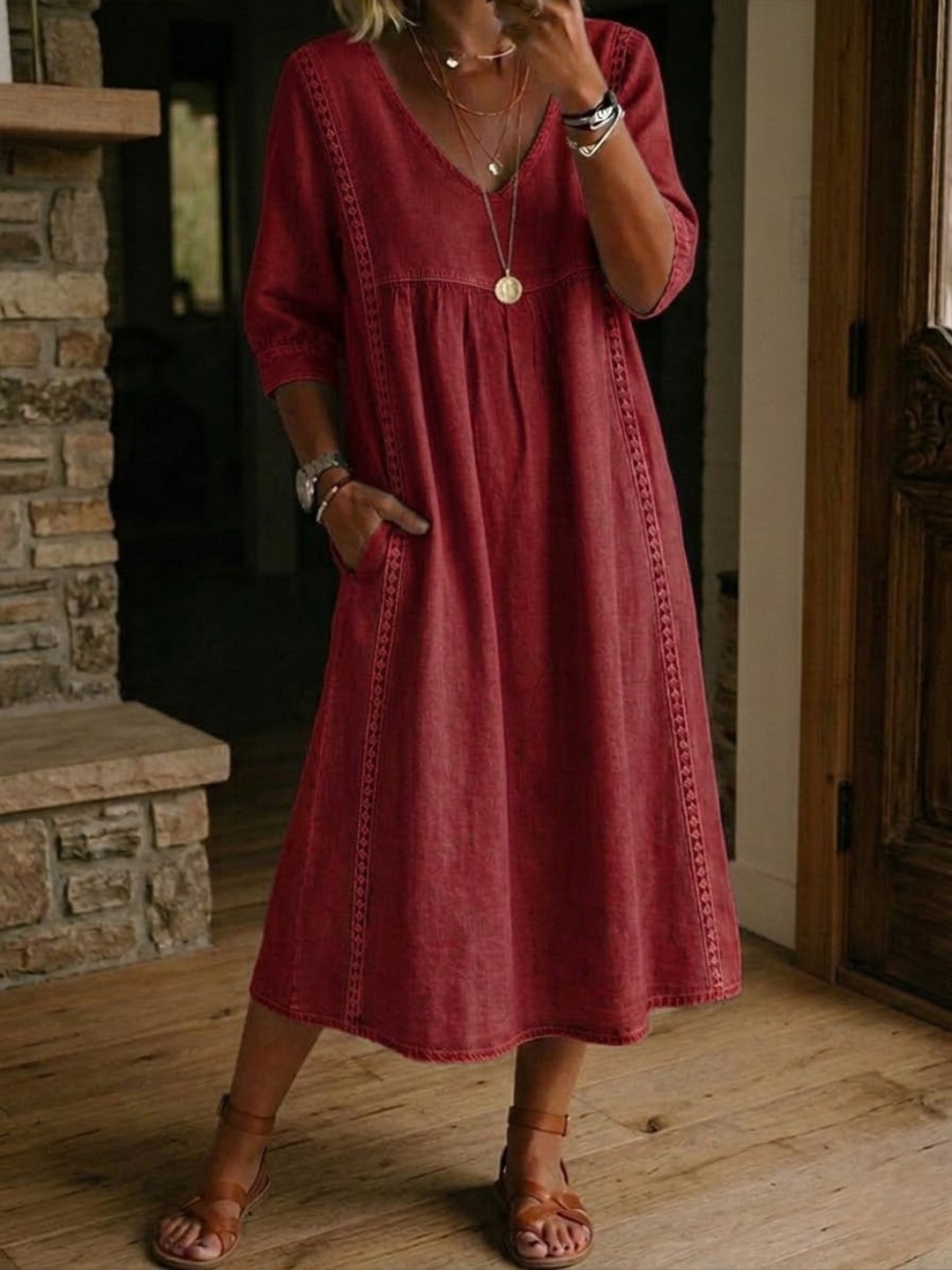 Latanya | Comfortable Casual Maxi Dress