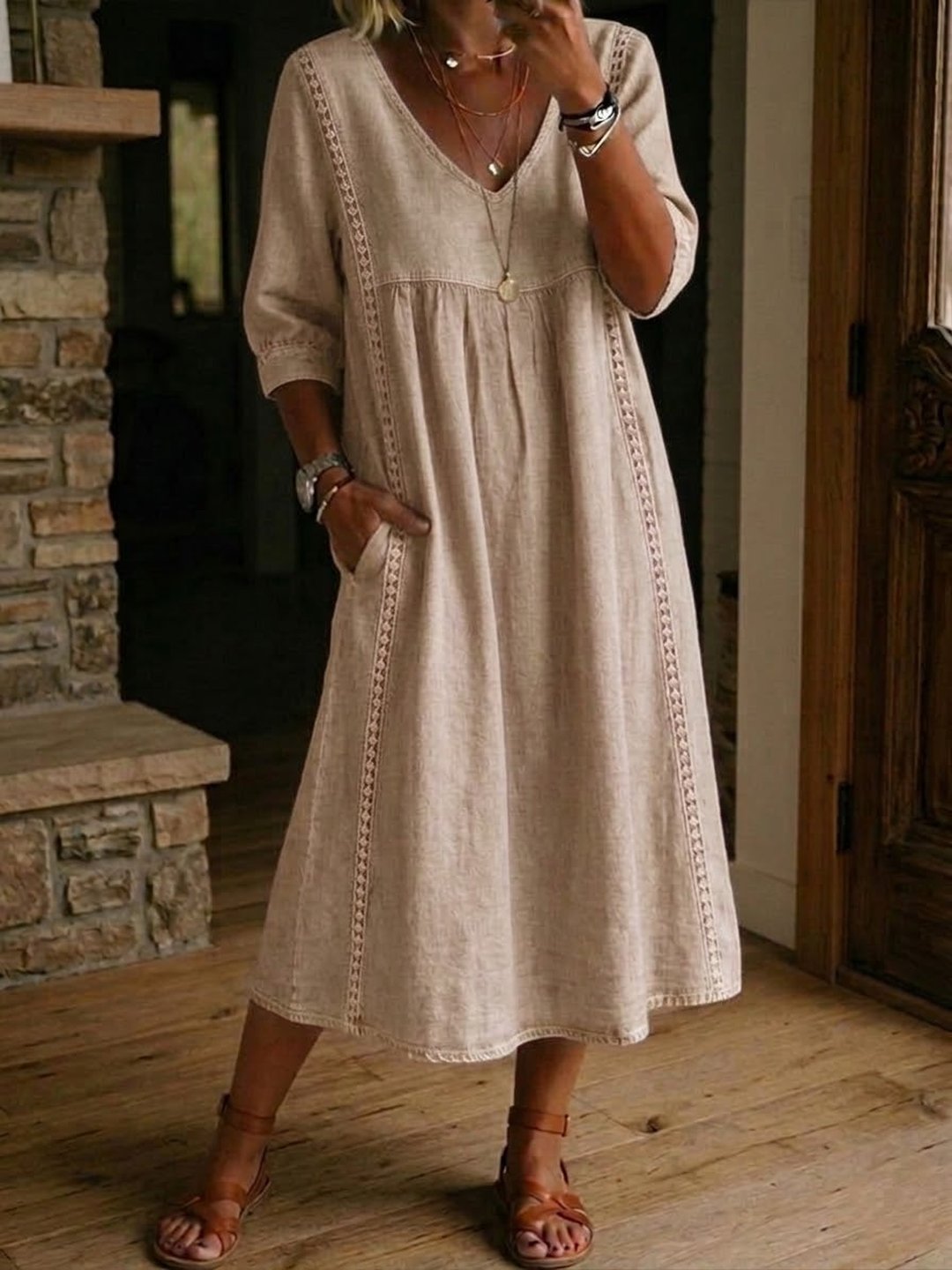 Latanya | Comfortable Casual Maxi Dress