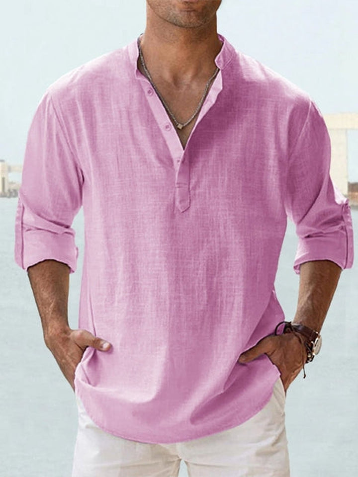 Philip | Breathable Linen Shirt