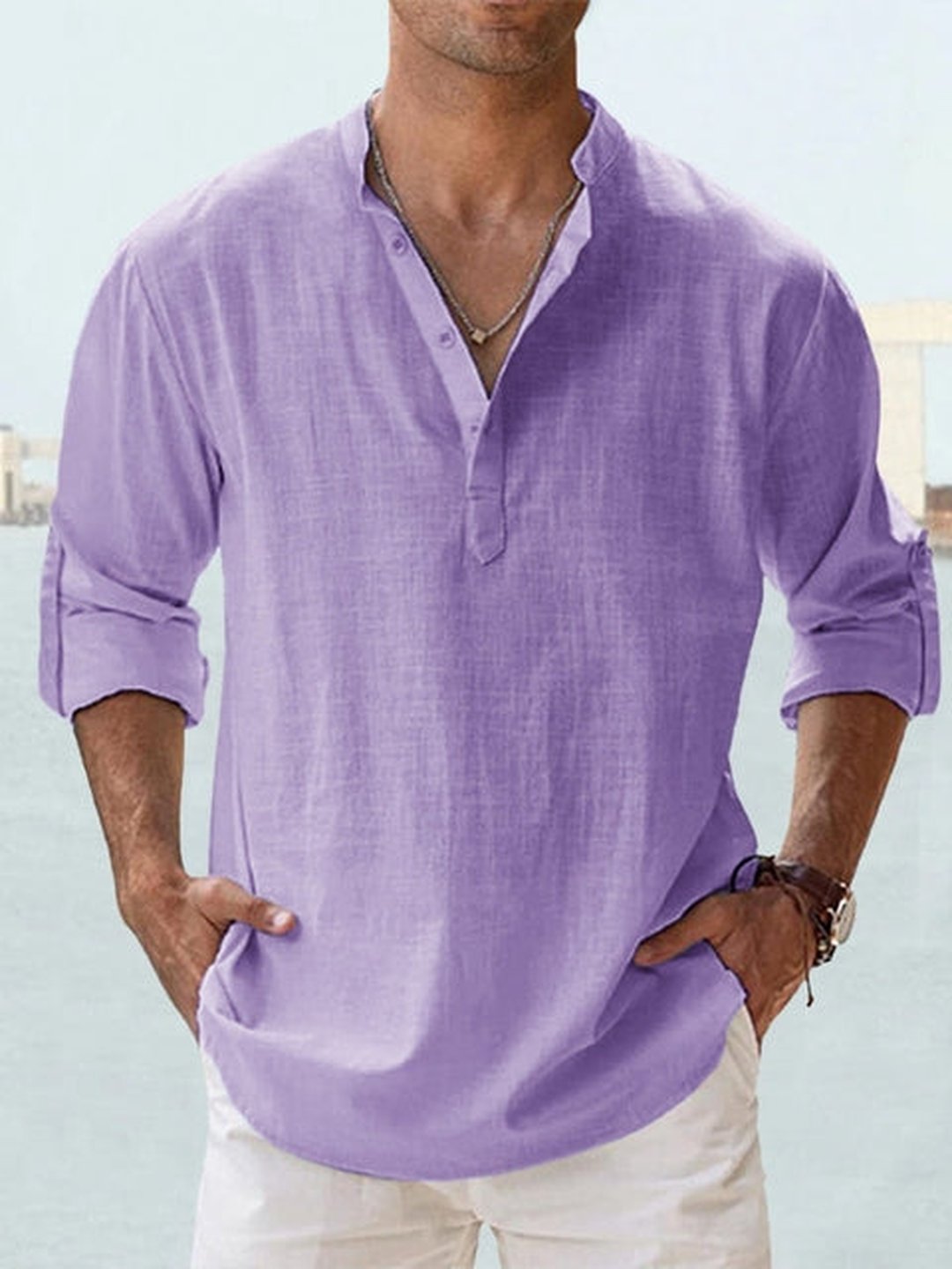 Philip | Breathable Linen Shirt