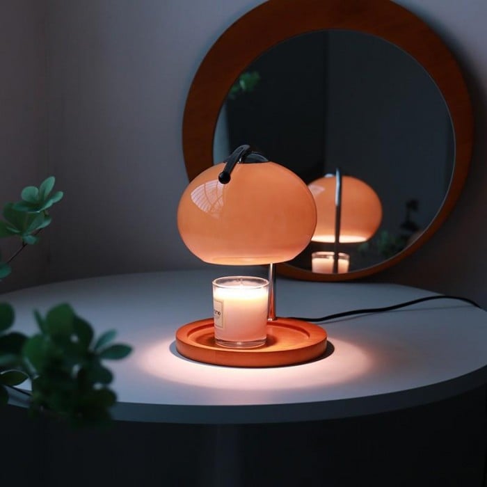 Retro Bauhaus Orb Table Lamp / Candle Warmer Lamp | Buy 1 Get 1 Free