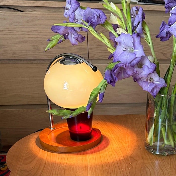 Retro Bauhaus Orb Table Lamp / Candle Warmer Lamp | Buy 1 Get 1 Free
