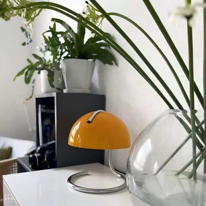 Retro Bauhaus Pudding Glass Table Lamp | Buy 1 Get 1 Free