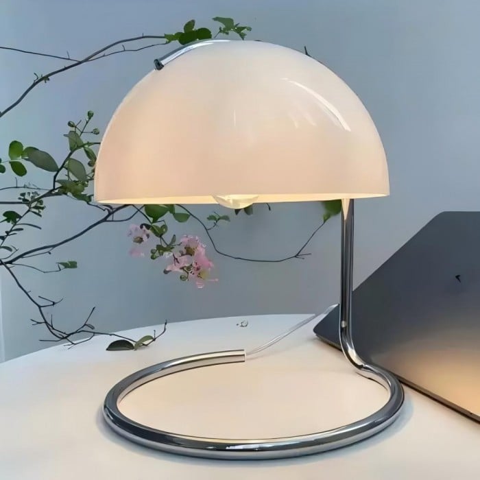 Retro Bauhaus Pudding Glass Table Lamp | Buy 1 Get 1 Free