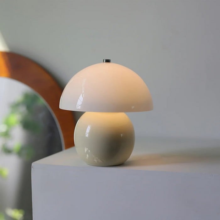 Retro Mushroom Ceramic Table Lamp | Buy 1 Get 1 Free