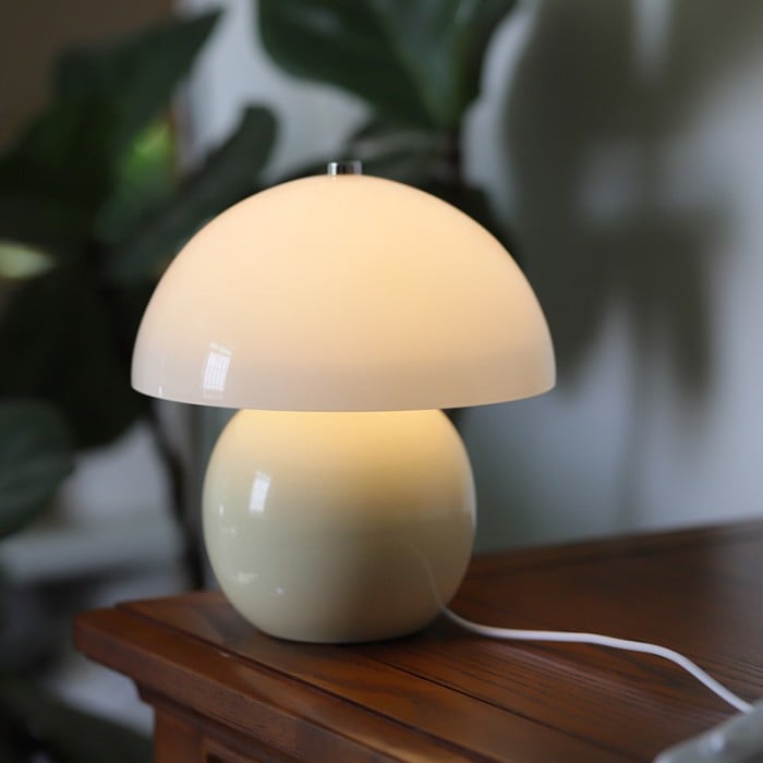 Retro Mushroom Ceramic Table Lamp | Buy 1 Get 1 Free