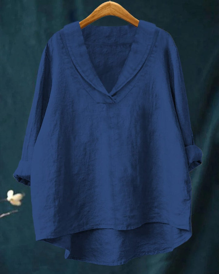 Orchid | Relaxed V-Neck Blouse