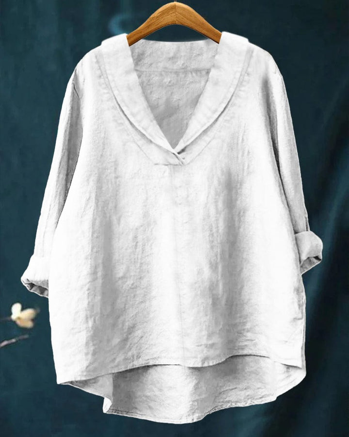 Orchid | Relaxed V-Neck Blouse