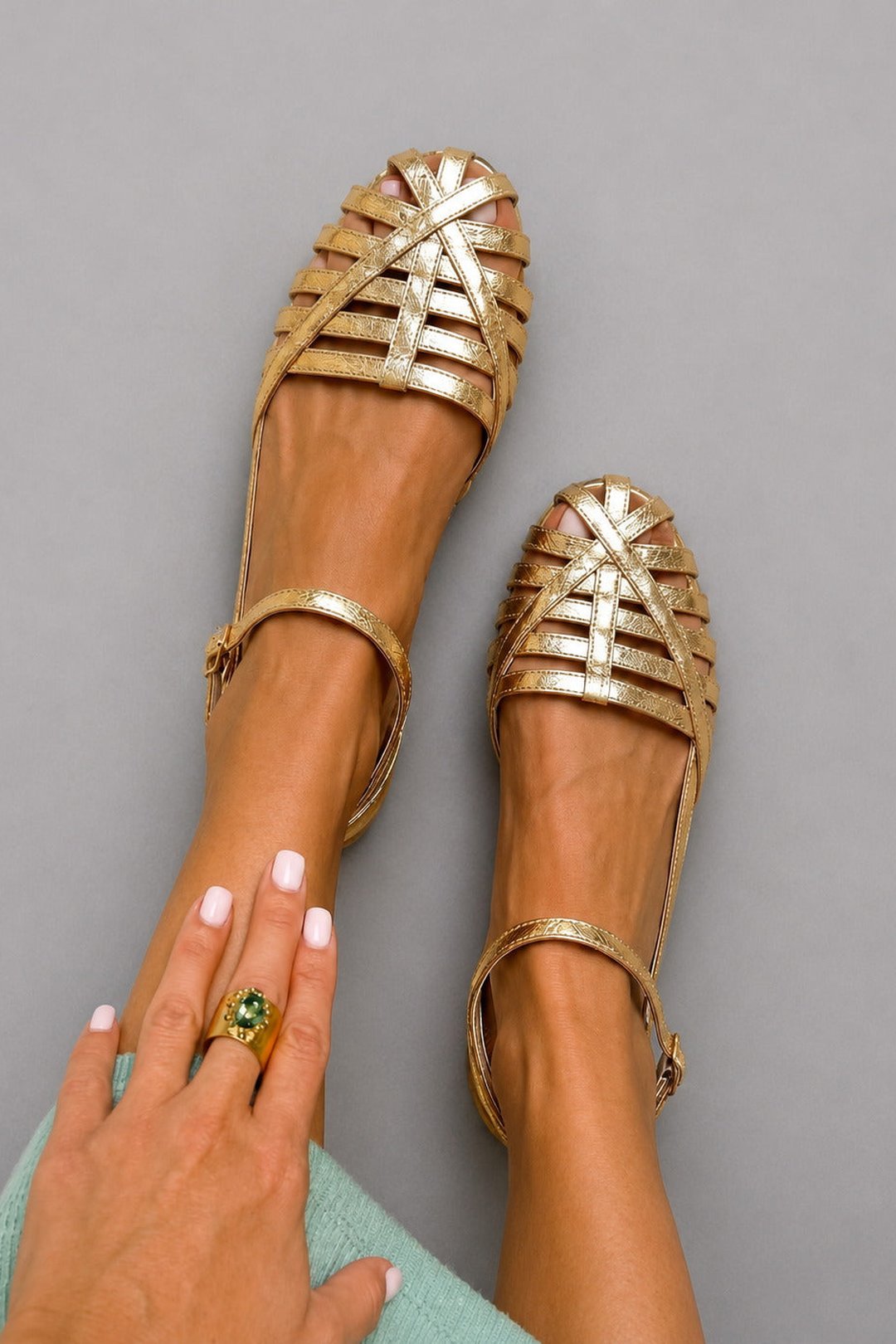 Lona | Cage Design Closed Toe Sandals