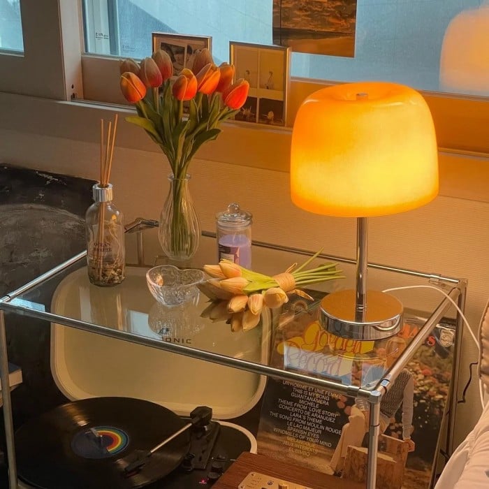 Simple Bauhaus Lollipop Glass Table Lamp | Buy 1 Get 1 Free