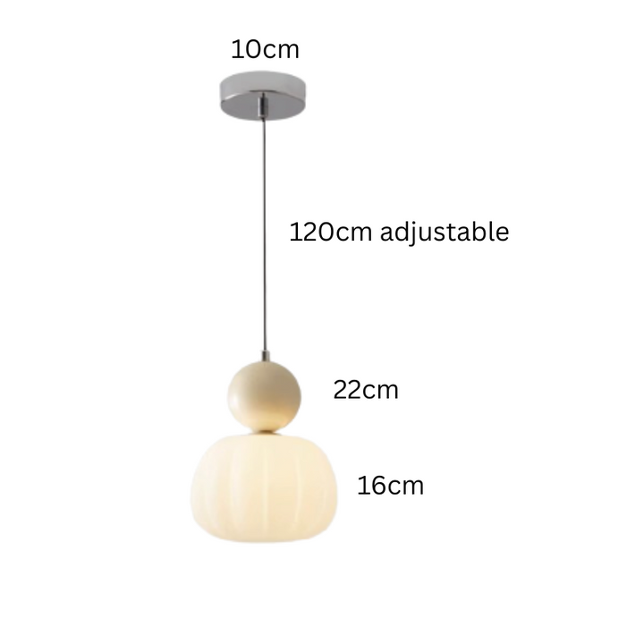 Deco Green Cream Color Art Deco Pendant Light | Buy 1 Get 1 Free